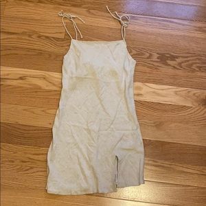 Tan princess Polly dress